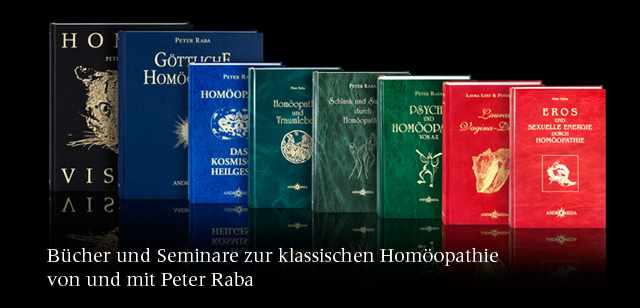 Bücher und Seminare zur klassischen Homöopathie von und mit Peter Raba